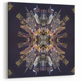 Urban Architectural Wall Art - Futuristic Cityscape Print