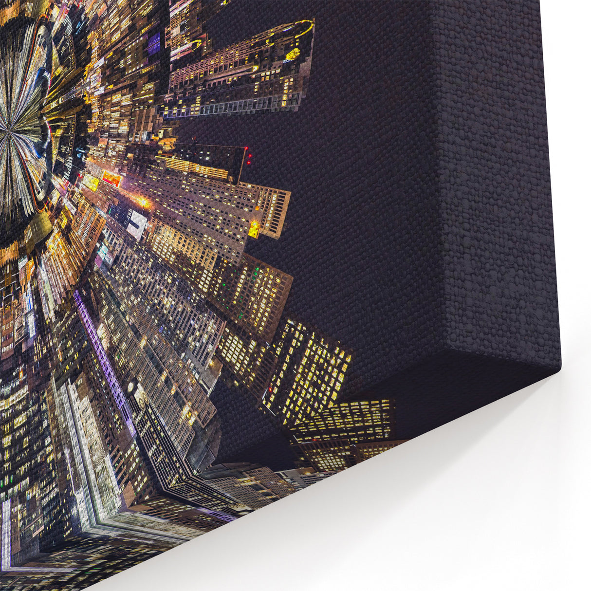Urban Architectural Wall Art - Futuristic Cityscape Print