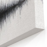 Black and White Abstract Landscape Art - Modern Minimalist Print