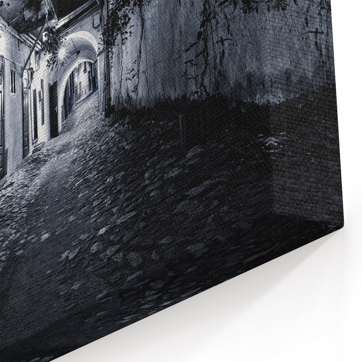 Black and White Urban Scenery Wall Art – Cityscape Photography Print
