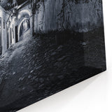 Black and White Urban Scenery Wall Art – Cityscape Photography Print