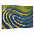 Abstract Minimalist Landscape Art – Modern Organic Waves Print