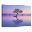 Serene Minimalist Landscape Art – Twilight Reflection Print