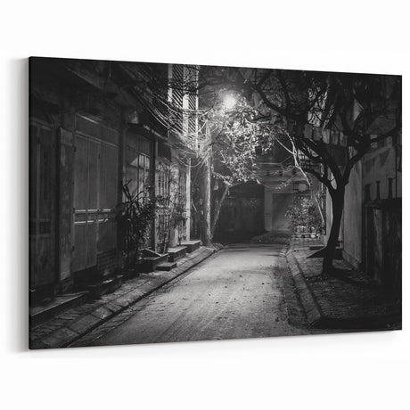 Urban Skyline Canvas Print – Modern Urban Landscape Wall Art