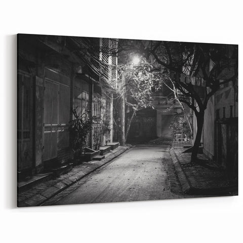 Urban Skyline Canvas Print – Modern Urban Landscape Wall Art