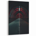 Urban Architectural Wall Art – Vibrant Cityscape Canvas Print