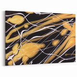 Contemporary Fluid Art Print – Luxurious Abstract Wall Decor