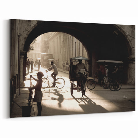 Contemporary City Wall Decor – Urban Scenery Photography Print