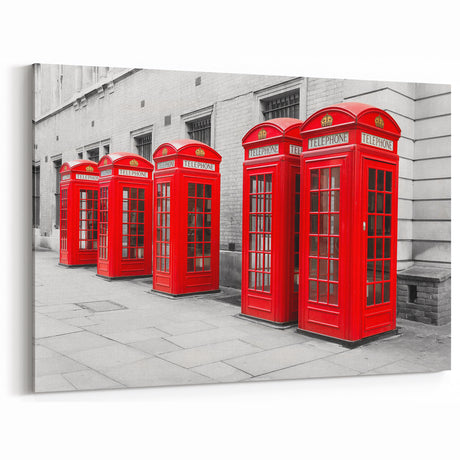 Metropolitan Photography Art – Iconic London Red Telephone Booths