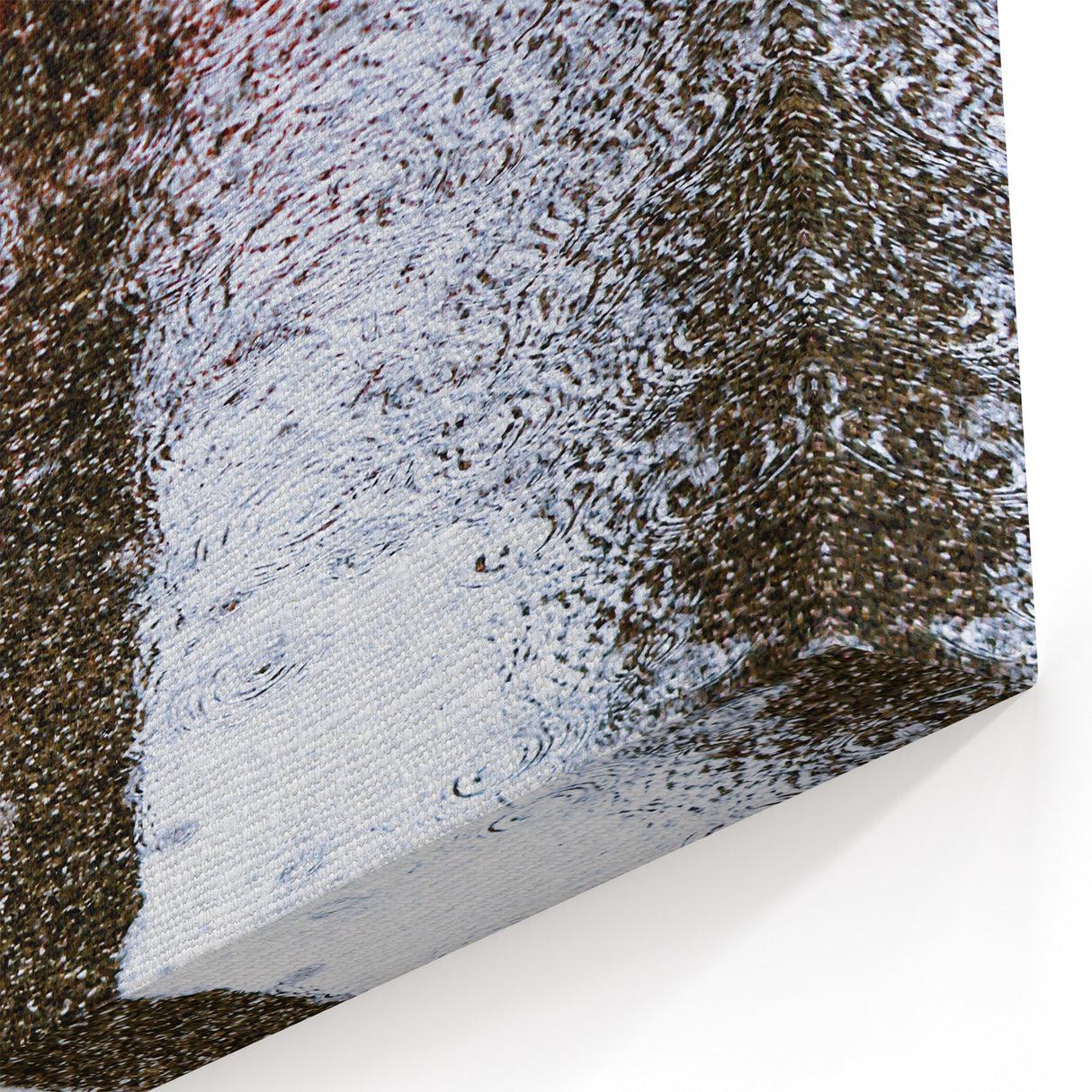 Urban Scenery Wall Art – Contemporary Rain Reflection Photography