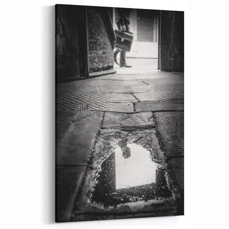 Contemporary City Wall Decor – Urban Reflection Photography Print
