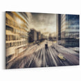 Vibrant Cityscape Canvas Prints – Contemporary Urban Scenery Art