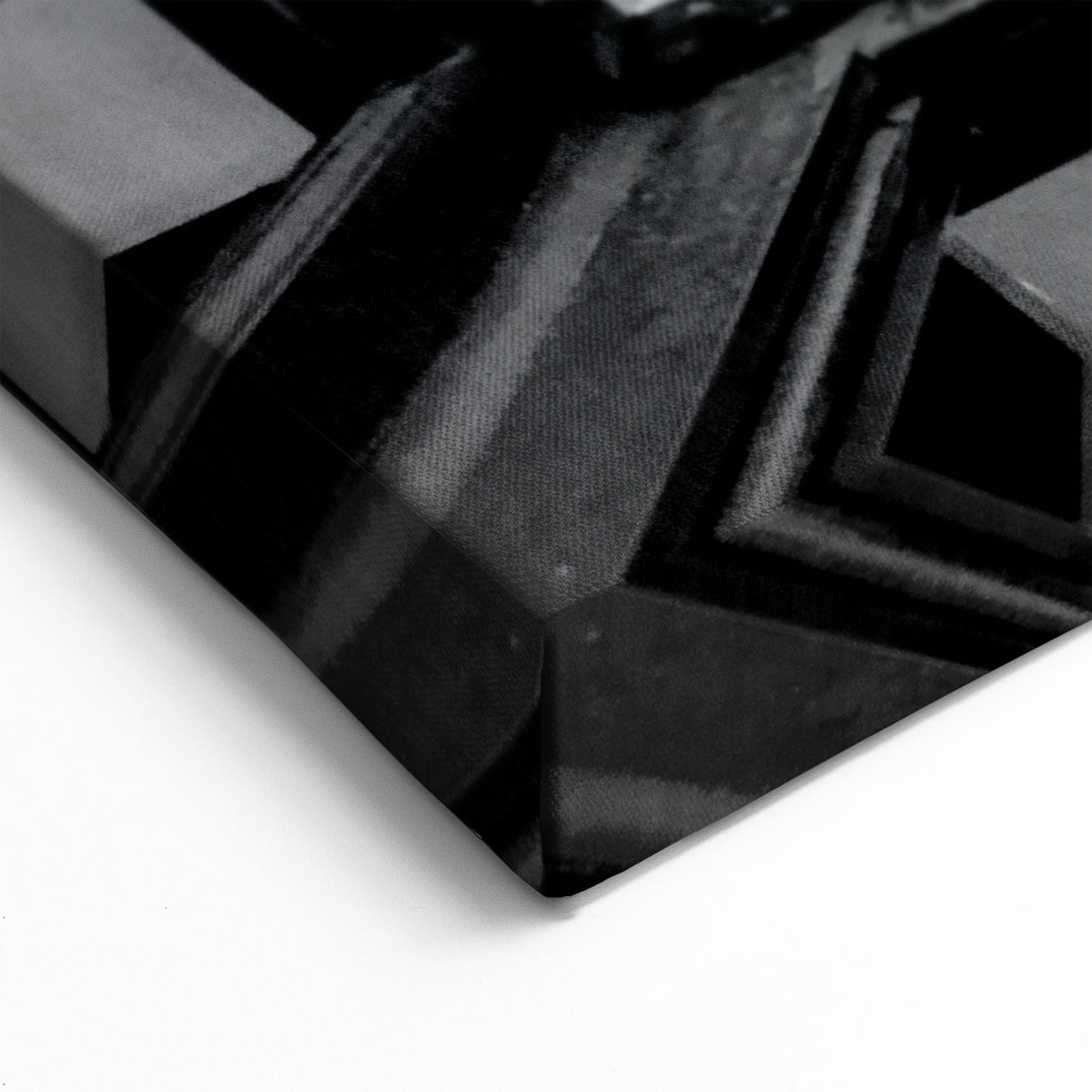 Urban Architectural Wall Art – Modern Black and White Print