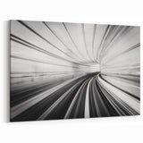Metropolitan Photography Art – Futuristic Urban Motion Print