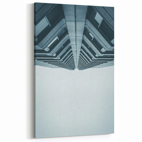 Metropolitan Photography Art – Futuristic Skyscraper Perspective
