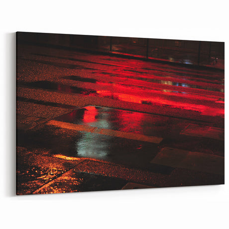 Urban Scenery Wall Art - Vibrant Cityscape Photography Print