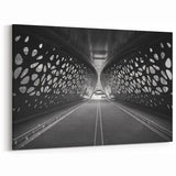 Modern Urban Landscape Art - Abstract City Tunnel Photography