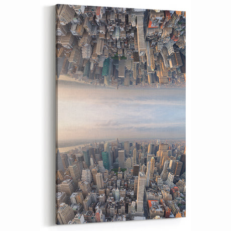 Metropolitan Photography Art - Surreal City Skyline Print