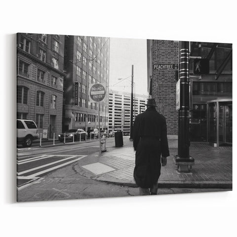 Cityscape Photography Prints - Noir Urban Street Wall Art