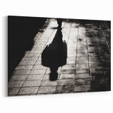 Modern Urban Landscape Art - Dramatic City Silhouette Print