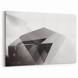 Urban Skyline Canvas Prints - Abstract Architectural City Art