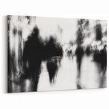Modern Urban Landscape Art - Abstract City Motion Print
