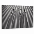 Urban Skyline Canvas Prints - Abstract Shadow City Art