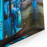 Urban Architectural Wall Art - Illuminated City Arch Print