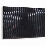 Urban Architectural Wall Art – Modern Geometric Cityscape Print