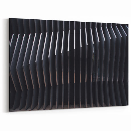 Urban Architectural Wall Art – Modern Geometric Cityscape Print
