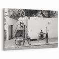 Urban Landscape Photography Decor – Street Musician Wall Art