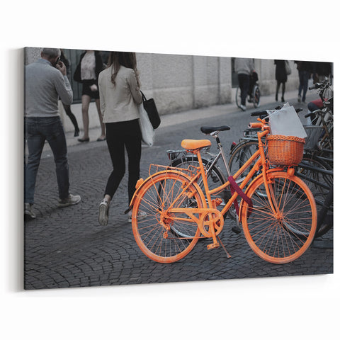 Cityscape Photography Prints – Bold Urban Bicycle Street Art