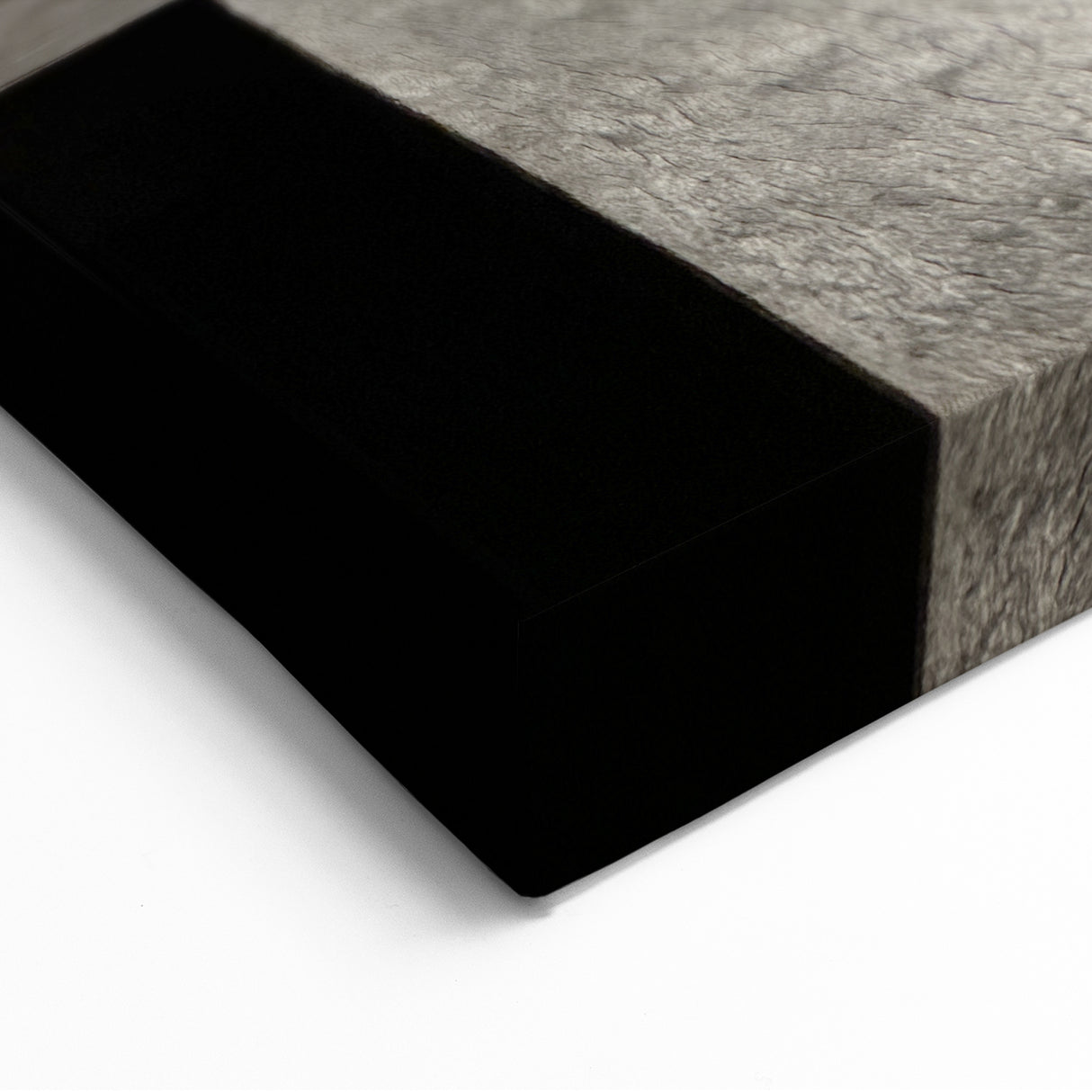 Contemporary Minimalist Nature Art – Night Lamp on Wooden Texture