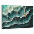 Abyss Layers – Fluid Abstract Art Collection in Teal and Green