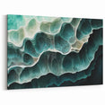 Abyss Layers – Fluid Abstract Art Collection in Teal and Green