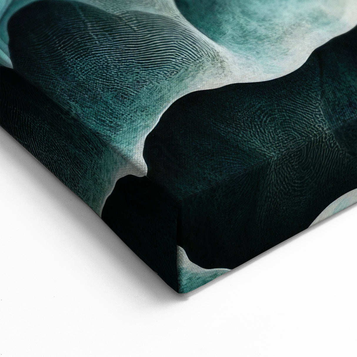 Abyss Layers – Fluid Abstract Art Collection in Teal and Green