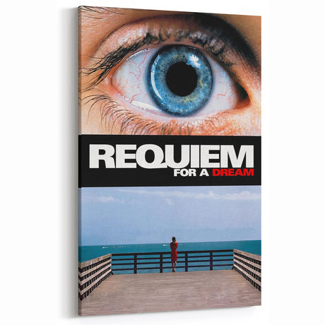 Requiem for a Dream 2000s Vintage Movie Poster Wall Art Print