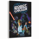 Classic 2000s Film Art - Robot Chicken Star Wars Poster