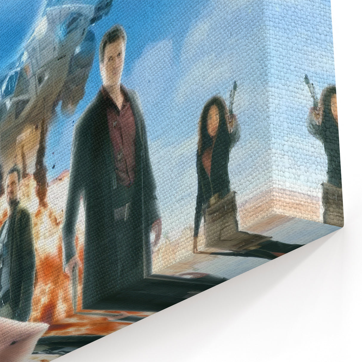2000s Vintage Movie Posters - Serenity Sci-Fi Action Wall Art