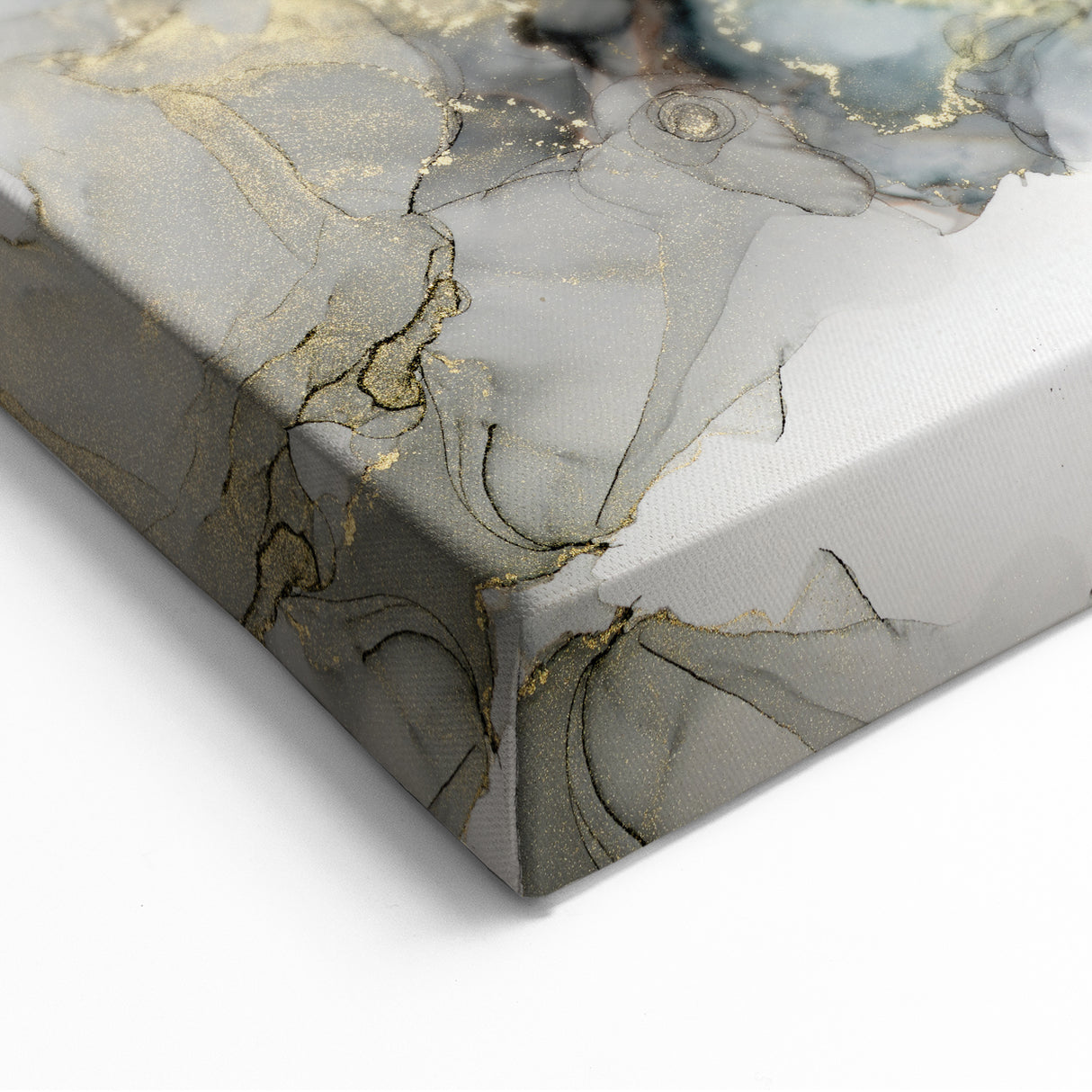 Fluid Art Paintings for Walls - Modern Abstract Fluid Canvas Art