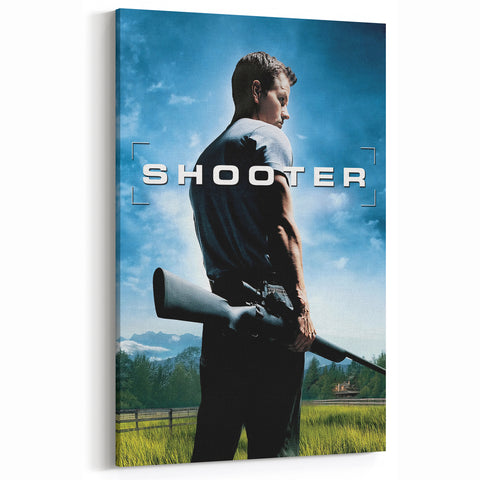 2000s Vintage Movie Posters - Shooter Action Thriller Wall Art