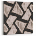 Earthen Harmony Abstracts - Geometric Triangular Abstract Art