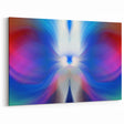 Contemporary Fluid Art Pieces in Blue and Magenta - Fluid Abstract Art Collection