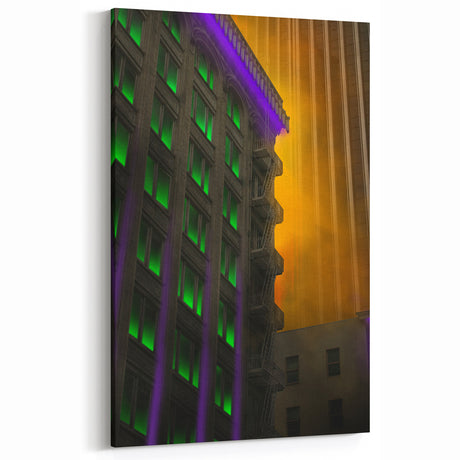 Urban scenery wall art – Modern cityscape photography prints