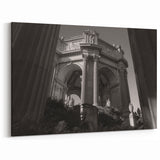 Urban scenery wall art – Elegant classical city architecture print