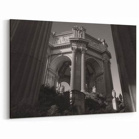 Urban scenery wall art – Elegant classical city architecture print