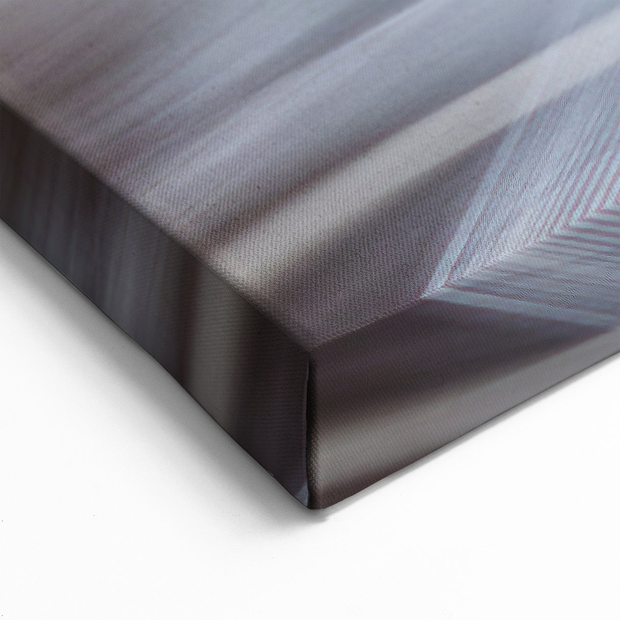 Urban skyline canvas prints – Motion blur cyclist street art