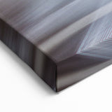 Urban skyline canvas prints – Motion blur cyclist street art