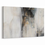 Earthen Harmony Abstracts - Contemporary Canvas Art in Neutral Tones