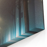 Metropolitan Photography Art – Foggy City Street Light Scene